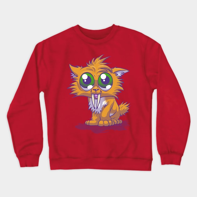 Little Teeth Crewneck Sweatshirt by cs3ink